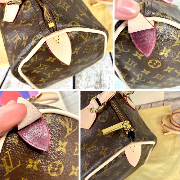 Louis Vuitton Speedy 30 new LEATHER REPLACED - Picture 7 of 16